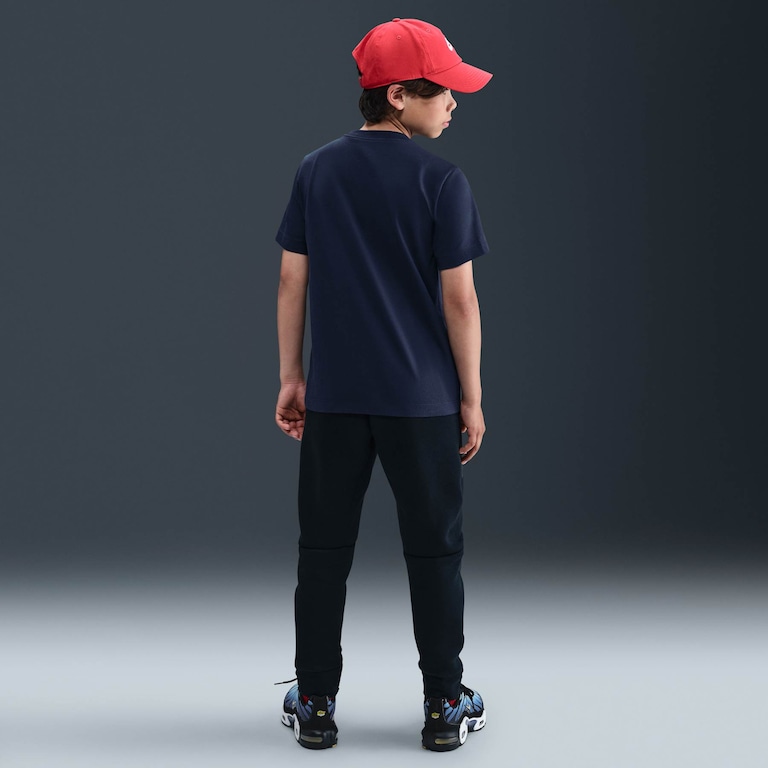 Camiseta Paris Saint-Germain Nike Futura Infantil - Foto 5