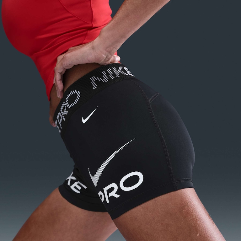 Shorts Nike Pro 365 Feminino - Foto 3