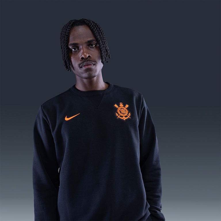 Blusão Corinthians Nike Total 90 Crew Masculino - Foto 6