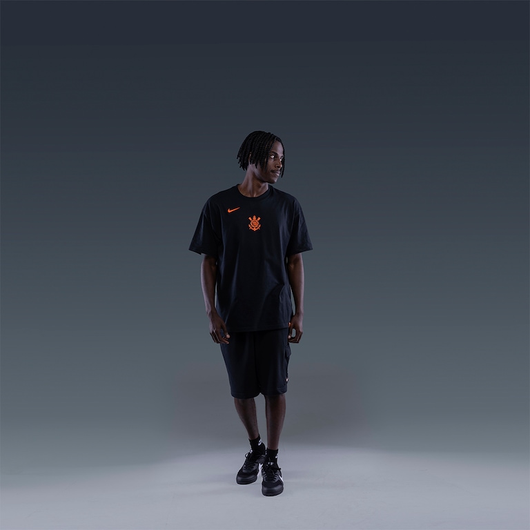 Camiseta Corinthians Nike Total 90 Remix Masculina - Foto 3