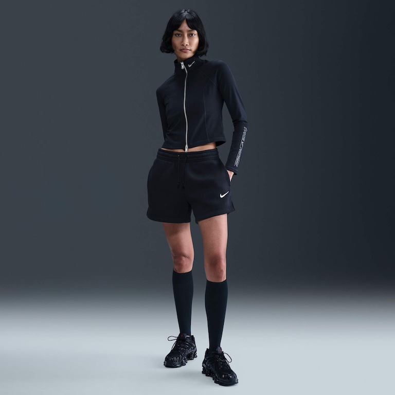 Shorts Nike Sportswear Phoenix 4IN Feminino - Foto 1