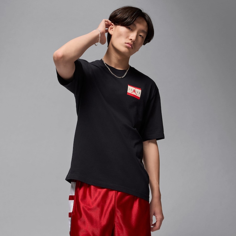Camiseta Jordan Essential Crew Masculina - Foto 1
