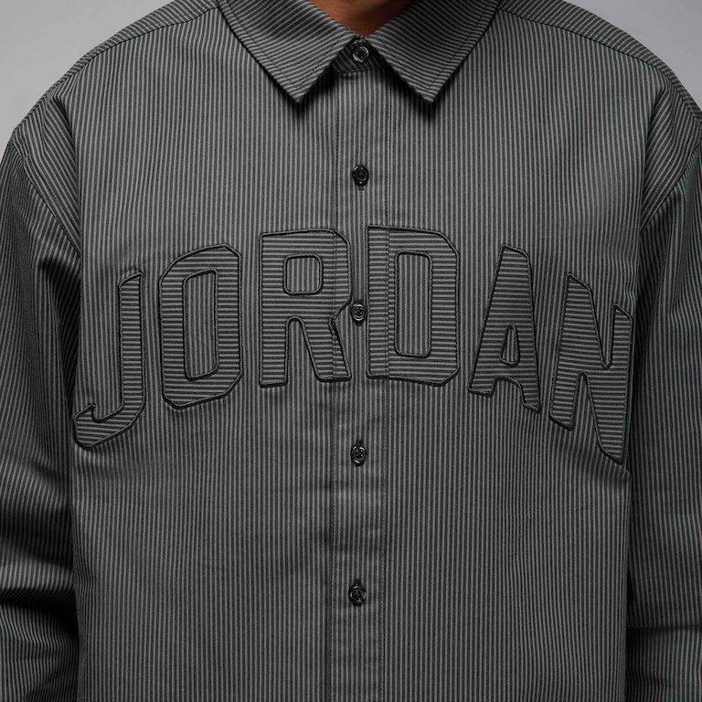 Camisa Jordan Flight Oxford Masculina - Foto 4