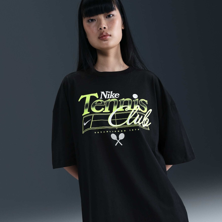 Camiseta Oversized Nike Sportswear Feminina - Foto 1