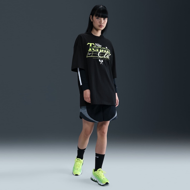 Camiseta Oversized Nike Sportswear Feminina - Foto 4
