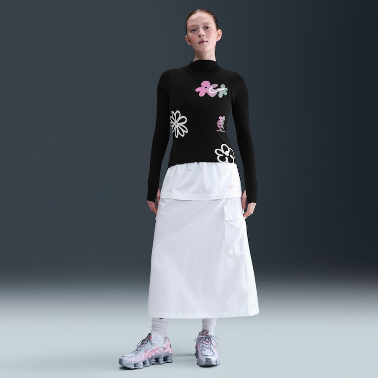 Camiseta Nike Sportswear Baby Look Feminina - Foto 4