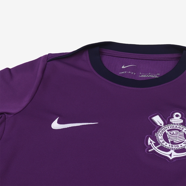 Camiseta Corinthians Nike Academy Pro Infantil - Foto 3