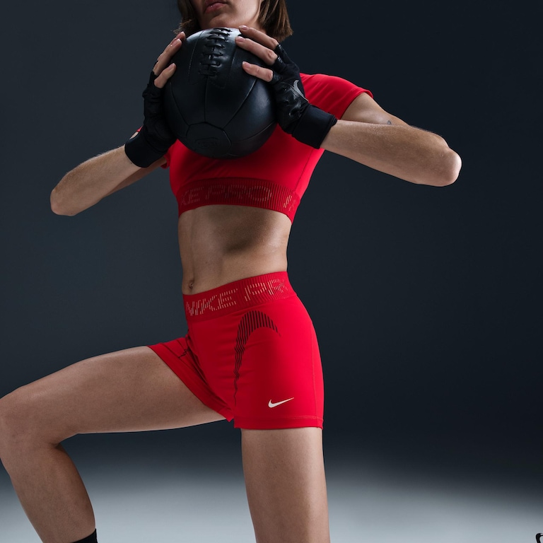 Shorts Nike Pro Dri-FIT 3IN Feminino - Foto 5