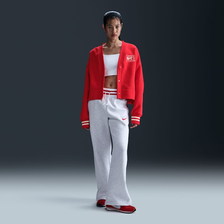 Blusão Nike Sportswear Phoenix Fleece Feminino - Foto 4