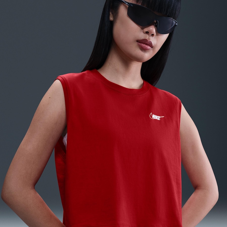 Regata Nike Sportswear Cropped Feminina - Foto 1
