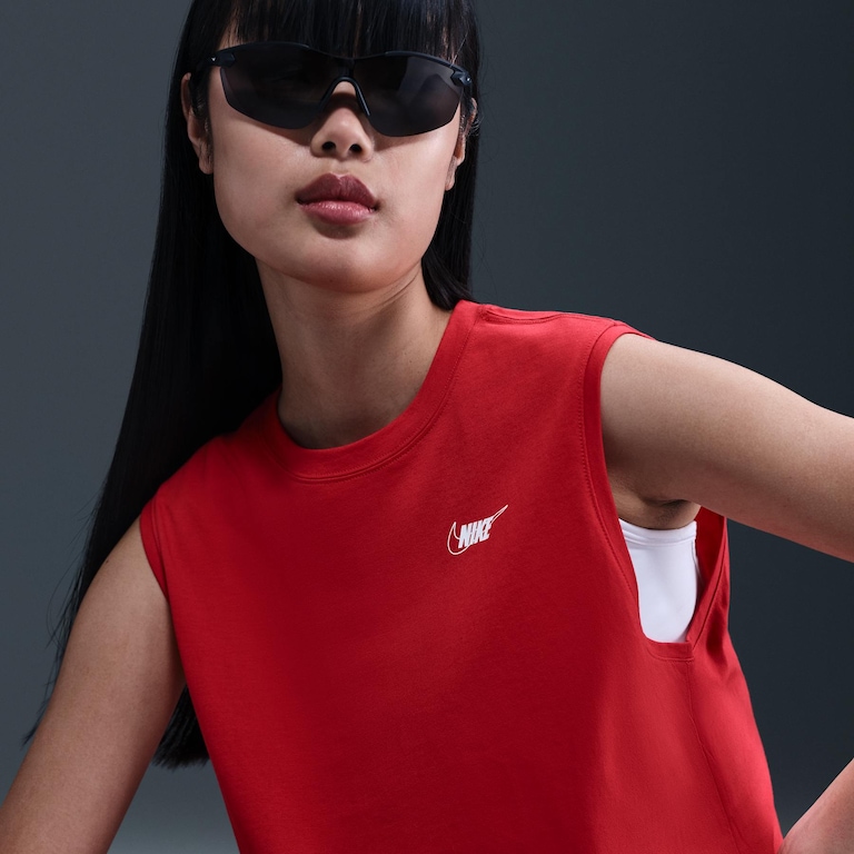 Regata Nike Sportswear Cropped Feminina - Foto 3