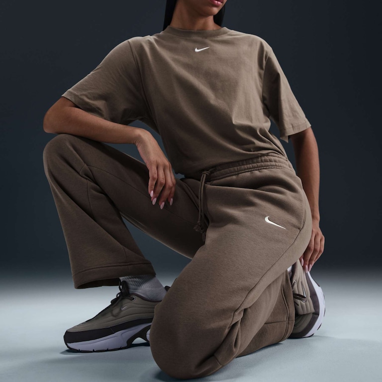 Calça Nike Sportswear Phoenix Fleece Feminina - Foto 5
