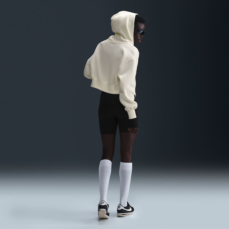 Blusão Nike Sportswear Cropped Phoenix Feminino - Foto 5