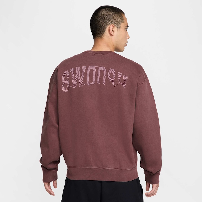 Blusão Nike Swoosh Crew Masculino - Foto 2