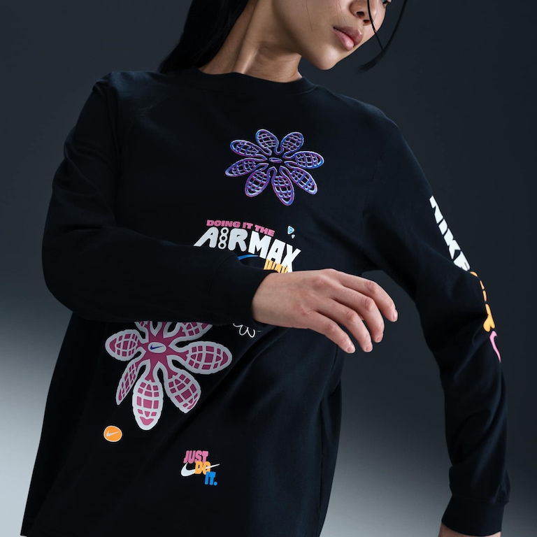 Camiseta Nike Sportswear Air Max Feminina - Foto 3
