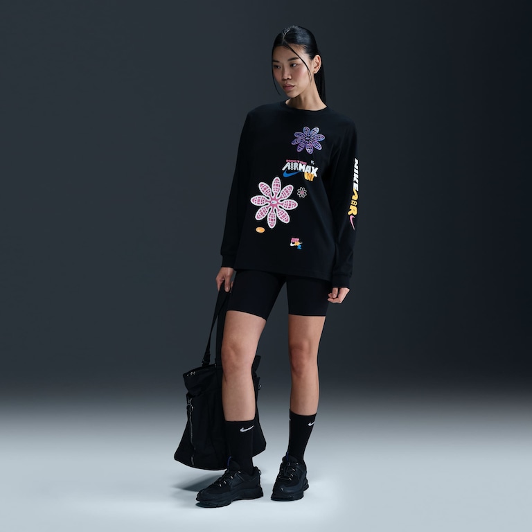 Camiseta Nike Sportswear Air Max Feminina - Foto 4