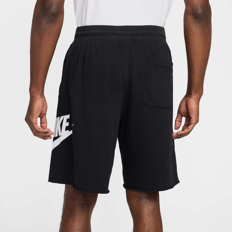 Shorts Nike Club Alumni Fleece Masculino - Foto 7