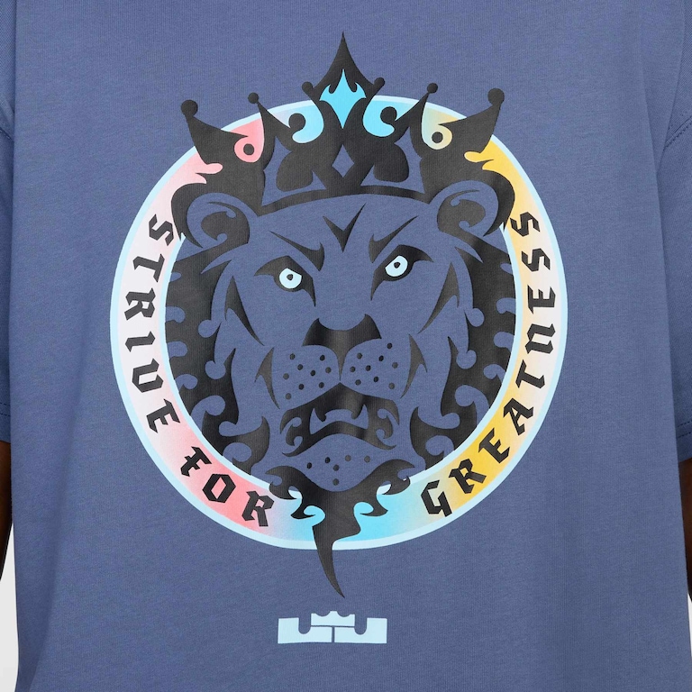 Camiseta Nike LeBron M90 Masculina - Foto 4