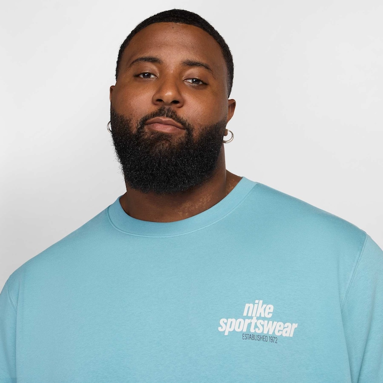 Blusão Nike Club Crew Masculino - Foto 9