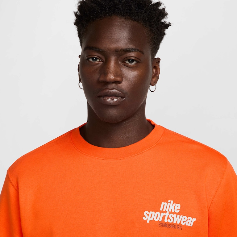 Blusão Nike Club Crew Masculino - Foto 3