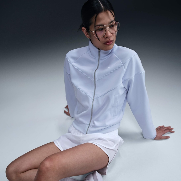 Jaqueta Nike Sportswear Poly Knit Feminina - Foto 3