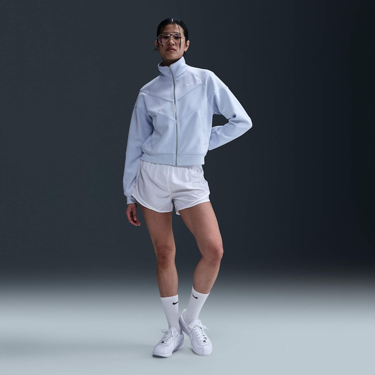Jaqueta Nike Sportswear Poly Knit Feminina - Foto 4