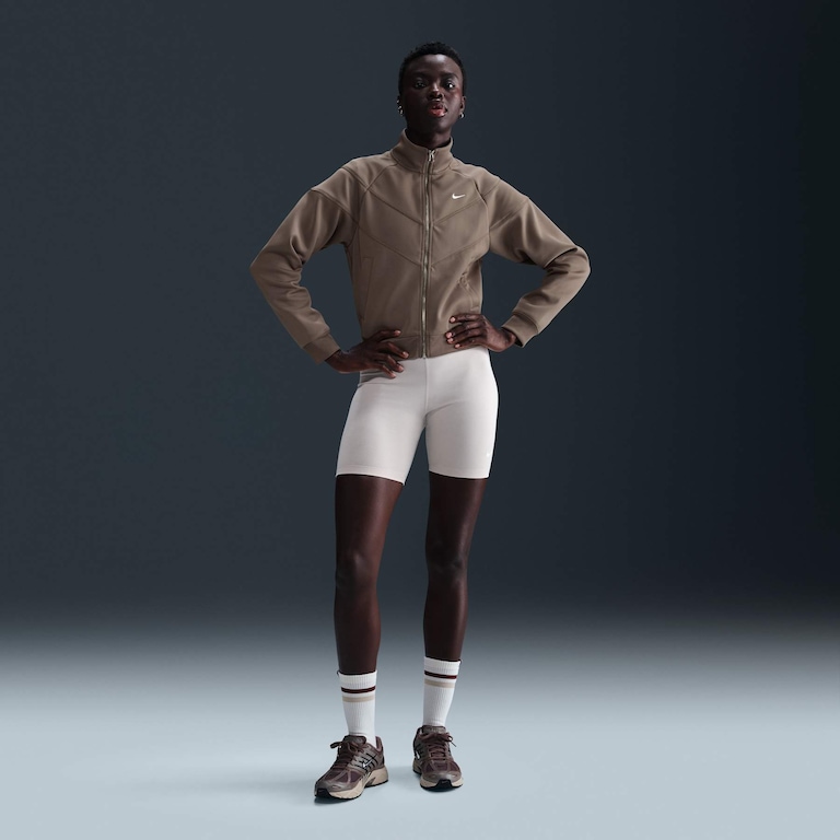 Jaqueta Nike Sportswear Poly Knit Feminina - Foto 4