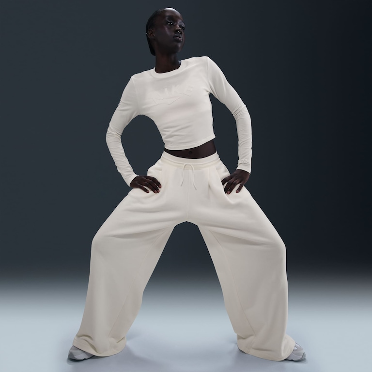 Calça Nike Sportswear Collection Fleece Feminina - Foto 5