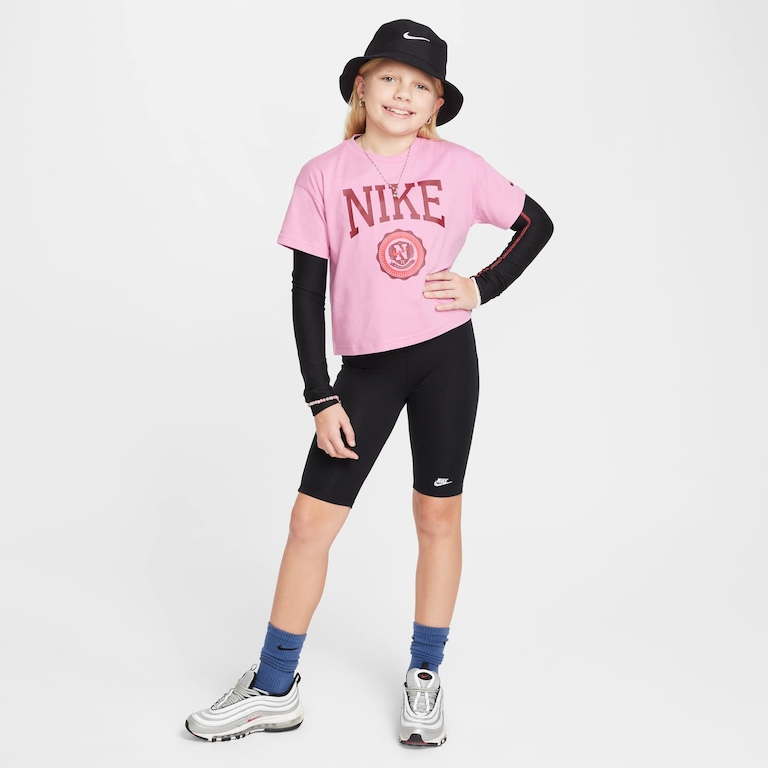 Camiseta Nike Sportswear Infantil - Foto 6