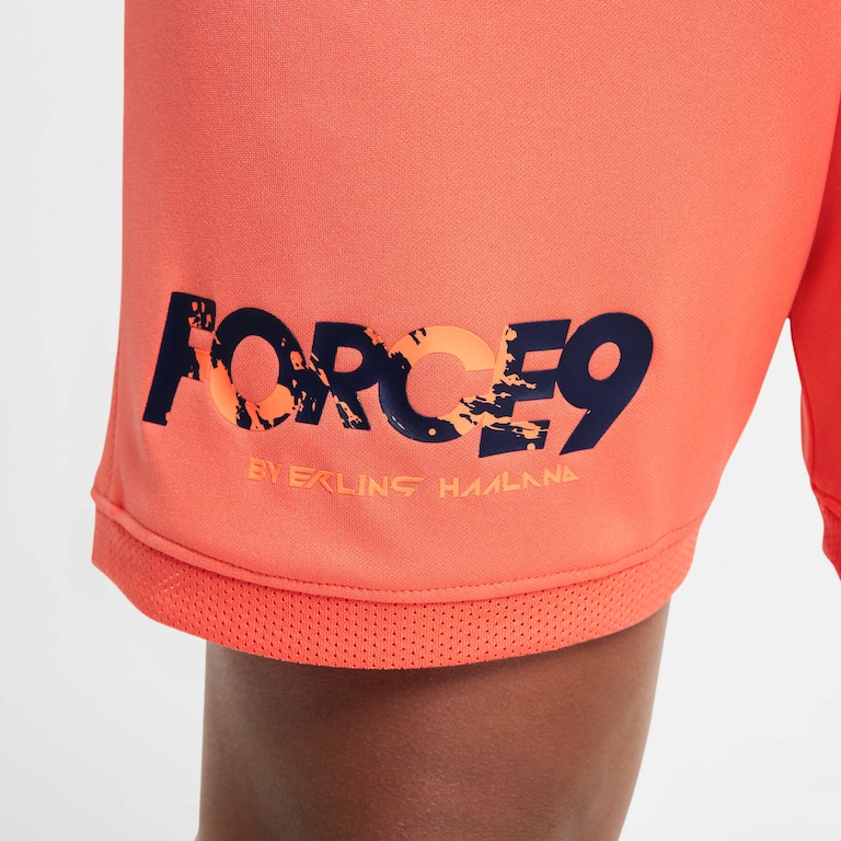 Shorts Nike Dri-FIT Erling Haaland Academy Infantil - Foto 5
