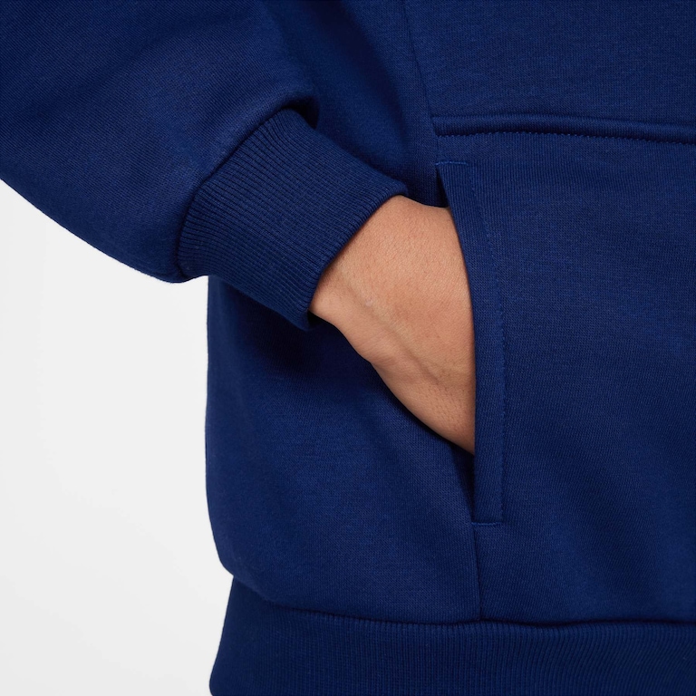 Blusão Nike Erling Haaland Club Fleece Infantil - Foto 5