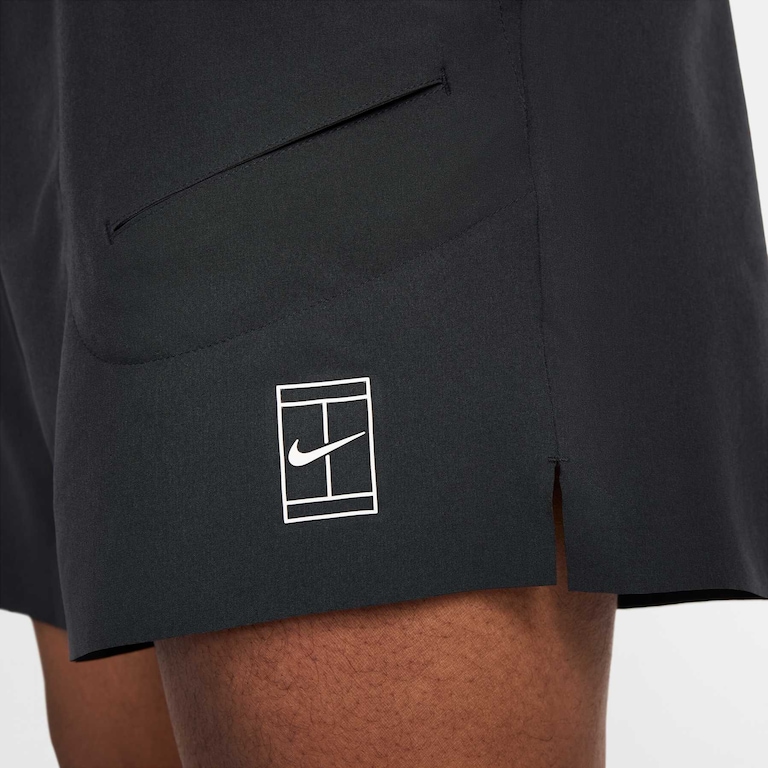 Shorts Nike Court Dri-FIT Advantage 6IN Masculino - Foto 6