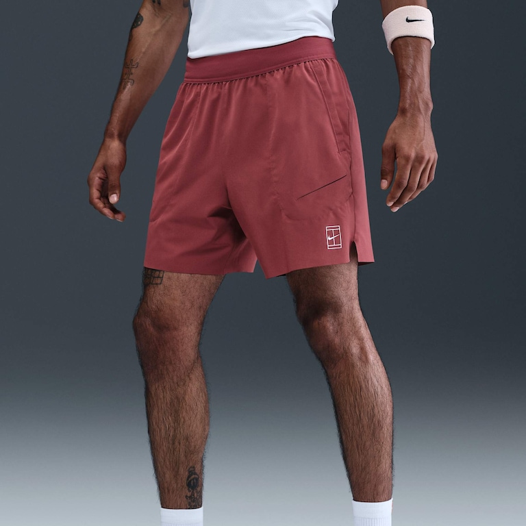 Shorts Nike Court Dri-FIT Advantage 6IN Masculino - Foto 4