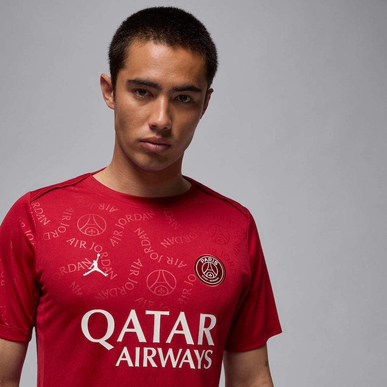 Camiseta Nike Paris Saint-Germain Academy Pro Masculina - Foto 3