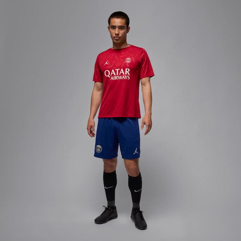 Camiseta Nike Paris Saint-Germain Academy Pro Masculina - Foto 6
