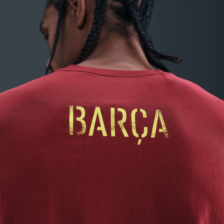 Camiseta Barcelona Nike Masculina - Foto 4