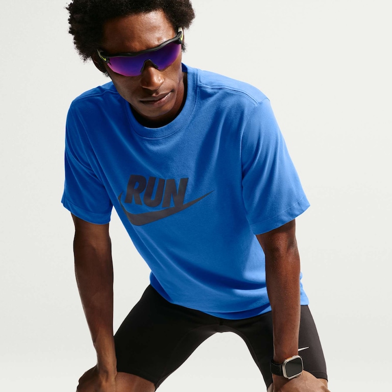 Camiseta Dri-FIT Nike Run Swoosh Masculina - Foto 3