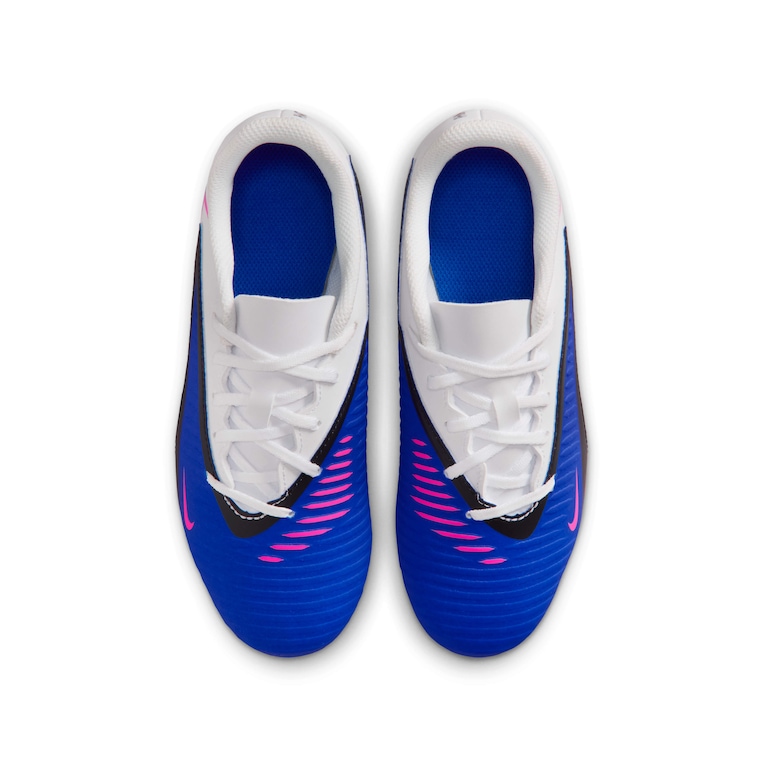 Chuteira Campo Nike Phantom 6 Club Low Infantil - Foto 4