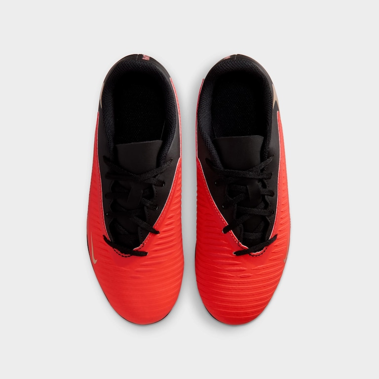 Chuteira Campo Nike Phantom 6 Club Low Infantil - Foto 4