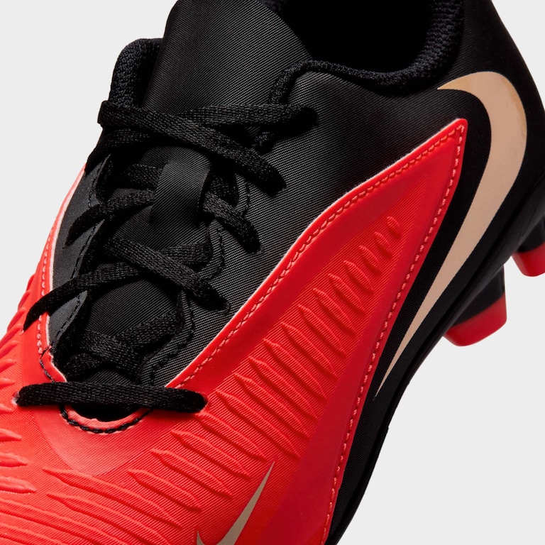 Chuteira Campo Nike Phantom 6 Club Low Infantil - Foto 8