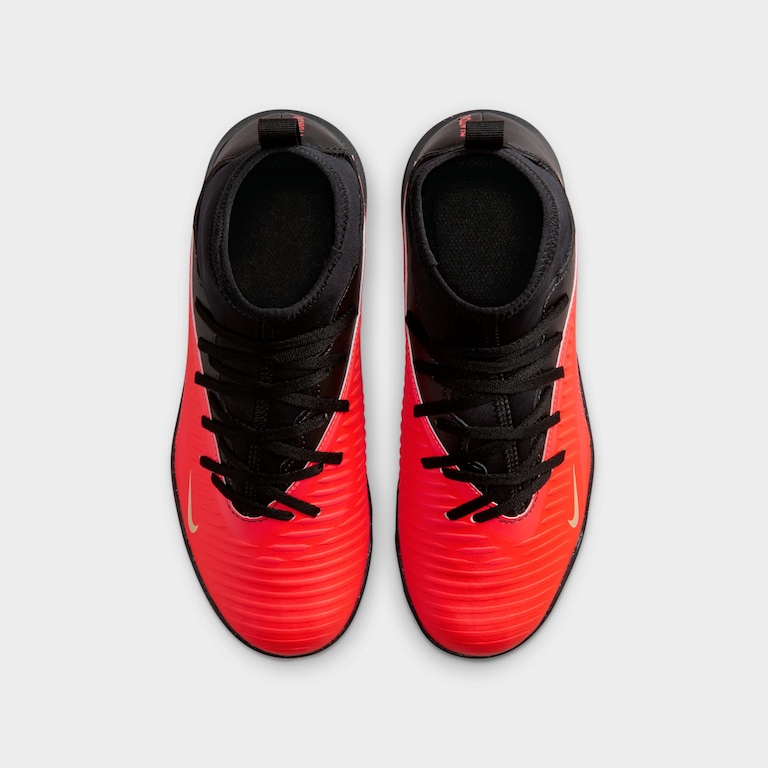 Chuteira Society Nike Phantom High 6 Club Infantil - Foto 4