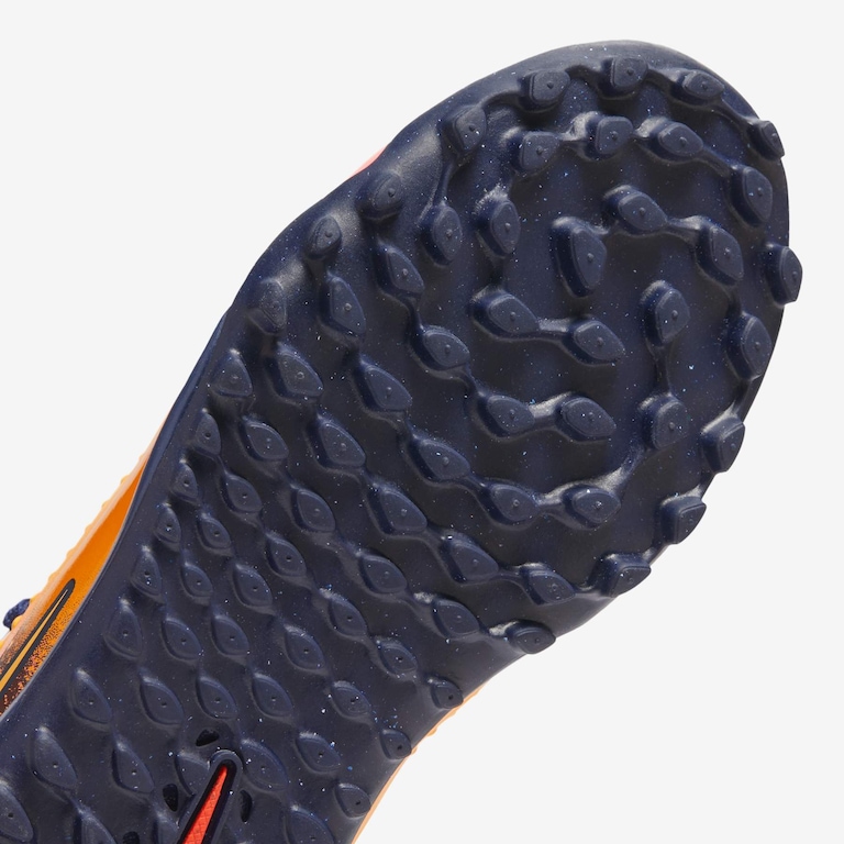 Chuteira Society Erling Haaland Nike Phantom 6 Academy Infantil - Foto 7