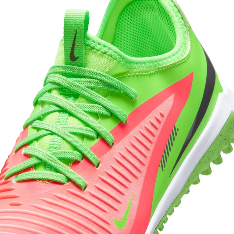 Chuteira Society Erling Haaland Nike Phantom 6 Academy Infantil - Foto 8