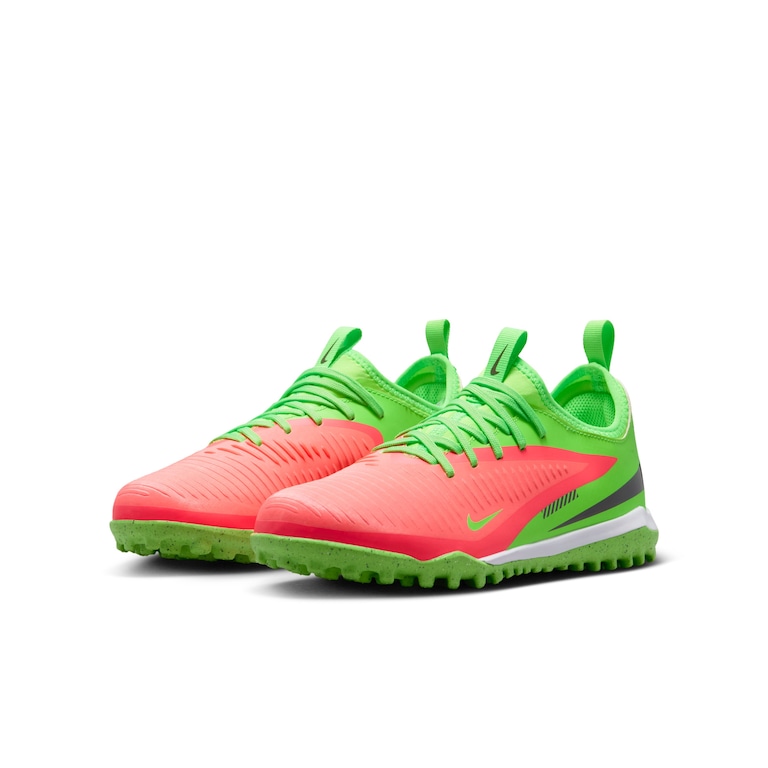 Chuteira Society Erling Haaland Nike Phantom 6 Academy Infantil - Foto 4