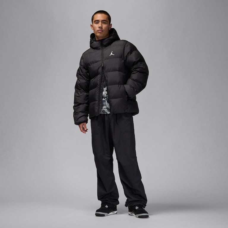 Jaqueta Jordan Brooklyn Puffer Masculina - Foto 2