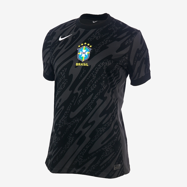 Camisa de Goleira Nike Brasil 2024/25 Torcedora Pro Feminina - Foto 1