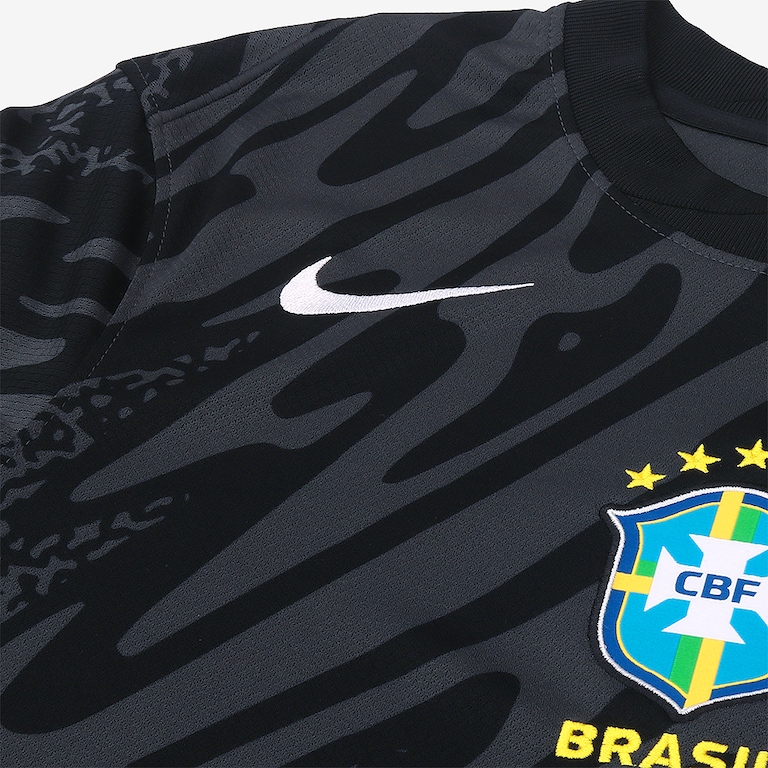 Camisa de Goleira Nike Brasil 2024/25 Torcedora Pro Feminina - Foto 4