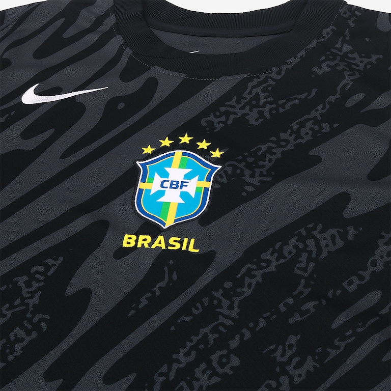 Camisa de Goleira Nike Brasil 2024/25 Torcedora Pro Feminina - Foto 3
