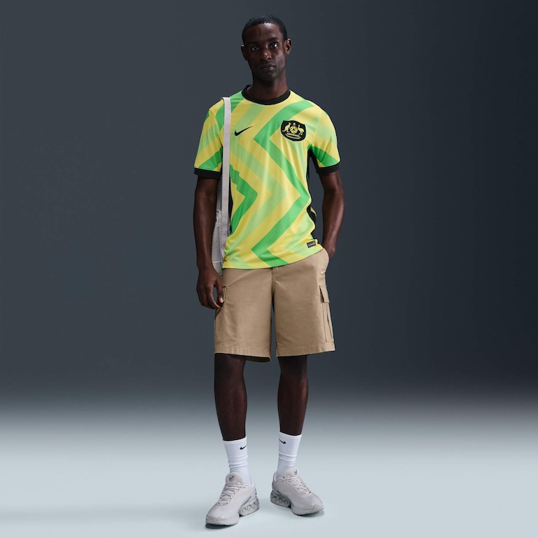 Camisa Nike Australia I 2025/26 Torcedor Pró Masculina - Foto 4