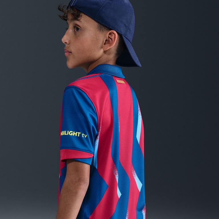Camisa Barcelona Nike IV 2025/26 Torcedor Pro Infantil - Foto 5